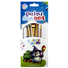 COLOUR ME CMC-1695 Paint Brush Set Assorted Set of 5 